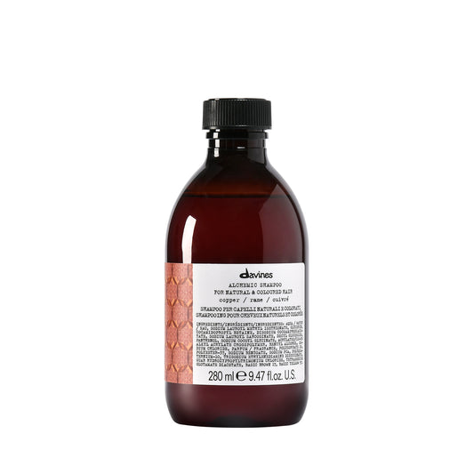 Davines Alchemic Copper Shampoo – Farberhalt für Kupfer- & warme Rottöne