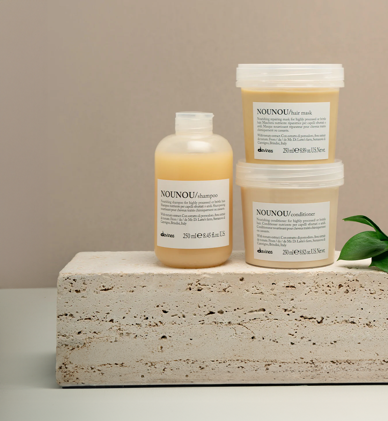 NOUNOU für strapaziertes Haar Starter-Set