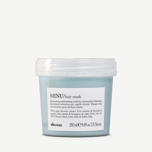 MINU Hair Mask – Farbschutz & Tiefenpflege für coloriertes Haar | Davines
