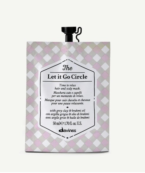 The Let It Go Circle – Entspannungsmaske für Haar & Kopfhaut